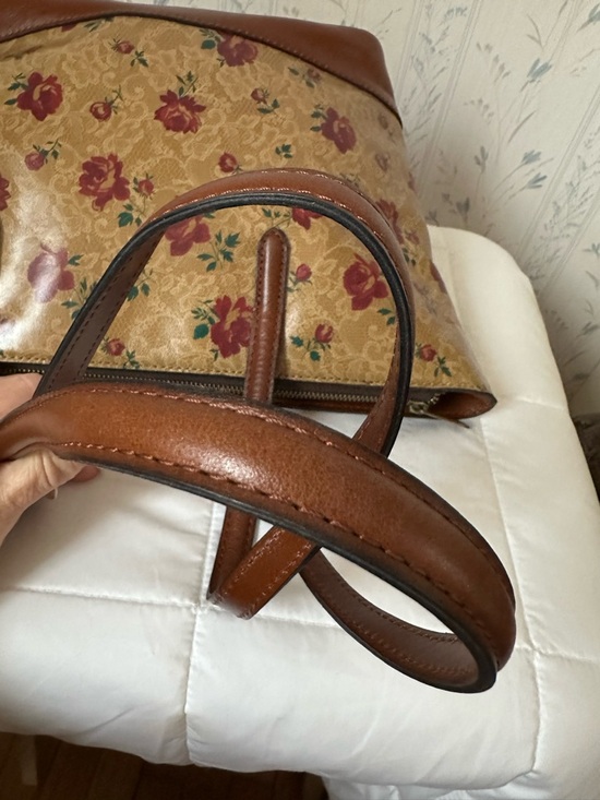 Patricia Nash Leather Floral Tote - Picture 5 of 15